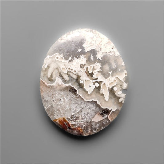Orbicular Crazy Lace Tube Agate