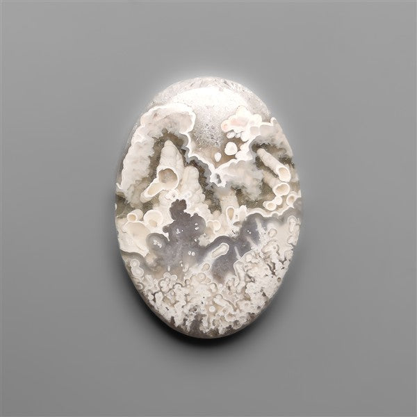 Orbicular Crazy Lace Tube Agate