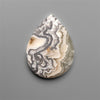 Orbicular Crazy Lace Tube Agate
