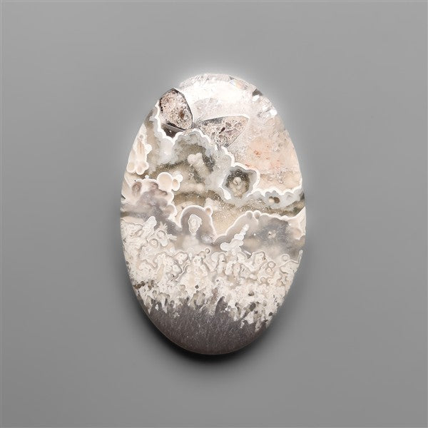 Orbicular Crazy Lace Tube Agate