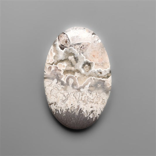 Orbicular Crazy Lace Tube Agate