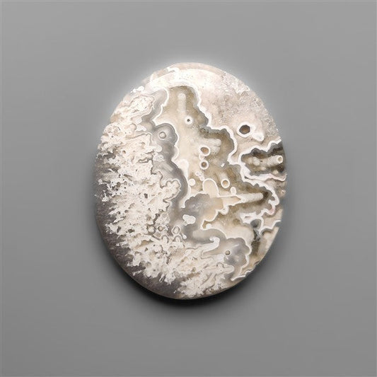 Orbicular Crazy Lace Tube Agate