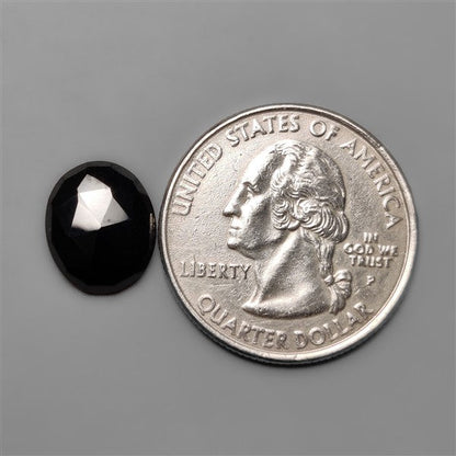 Rose Cut Black Spinel
