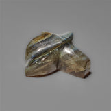Blue Labradorite Fish Tail Carving