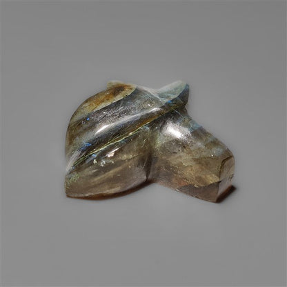 Blue Labradorite Fish Tail Carving