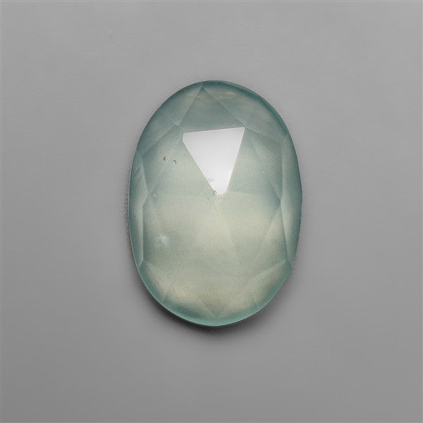 Rose Cut Aqua Chalcedony