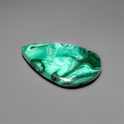 Malachite Cabochon with Selected Patterns