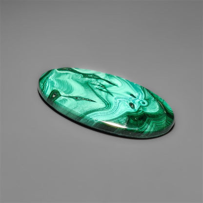 Malachite Cabochon with Selected Patterns