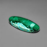 Malachite Cabochon with Selected Patterns