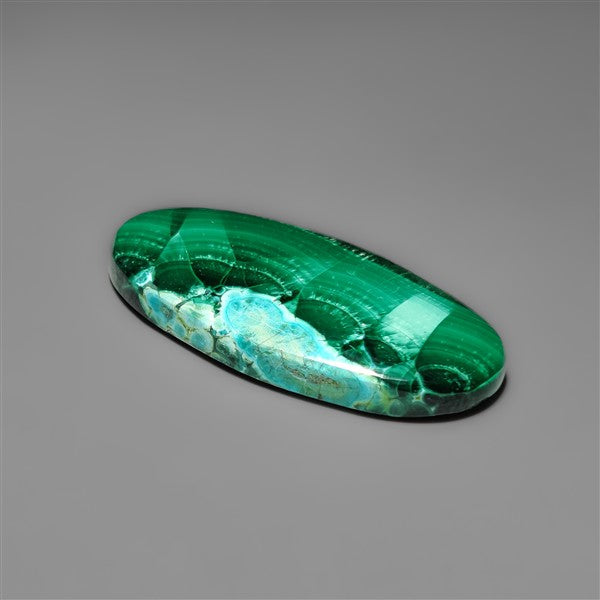 Malachite Cabochon with Selected Patterns