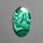 Malachite Cabochon with Selected Patterns