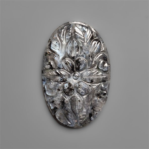 Larvikite Feldspar Mughal Carving