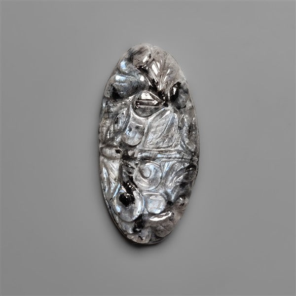 Larvikite Feldspar Mughal Carving