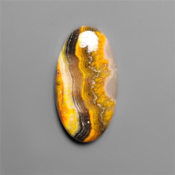 Bumble Bee Jasper Cabochon