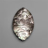Mother Of Pearl With Himalayan Quartz Mughal Carving Doublet