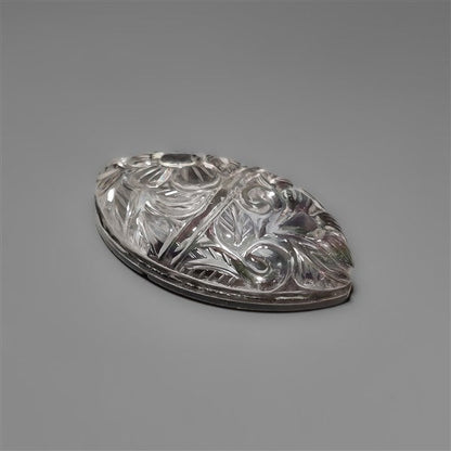 Mother Of Pearl With Himalayan Quartz Mughal Carving Doublet