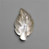 Mother Of Pearl With Himalayan Quartz Leaf Carving Doublet