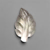 Mother Of Pearl With Himalayan Quartz Leaf Carving Doublet