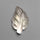 Mother Of Pearl With Himalayan Quartz Leaf Carving Doublet