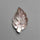 Mother Of Pearl With Himalayan Quartz Leaf Carving Doublet