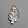 Mother Of Pearl With Himalayan Quartz Leaf Carving Doublet