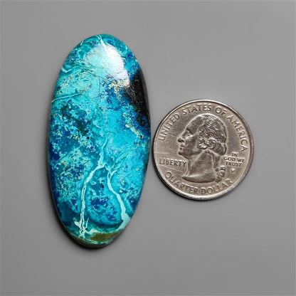 Chrysocolla Shattuckite Cabochon