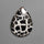 Black Septarian Fossil Cabochon
