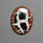 Black Septarian Fossil Cabochon
