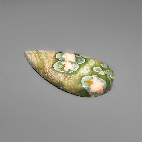 Rainforest Rhyolite Cabochon