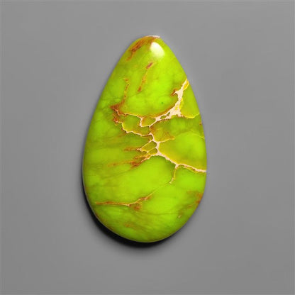 Gaspeite Sediment Mosaic Cabochon