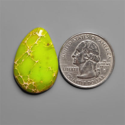 Gaspeite Sediment Mosaic Cabochon