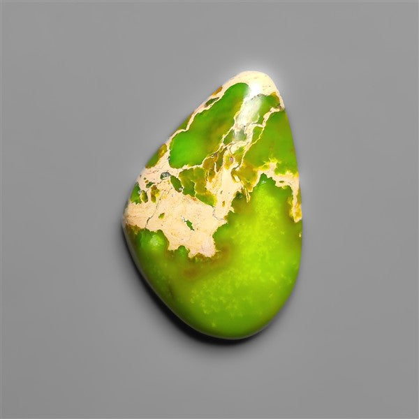 Gaspeite Sediment Mosaic Cabochon