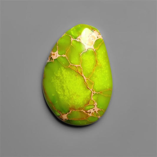 Gaspeite Sediment Mosaic Cabochon