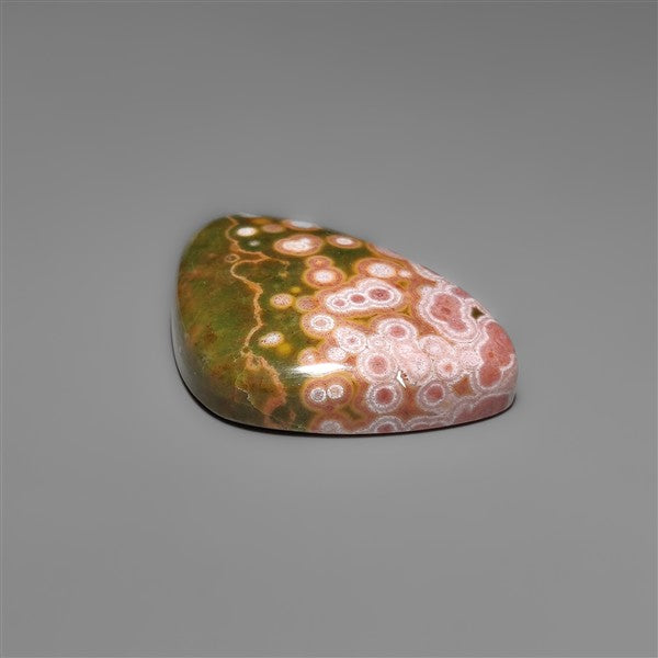 Orbicular Ocean Jasper Cabochon