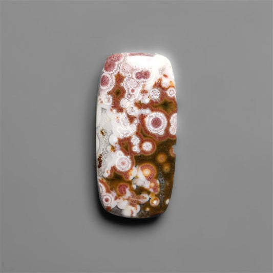 Orbicular Ocean Jasper Cabochon