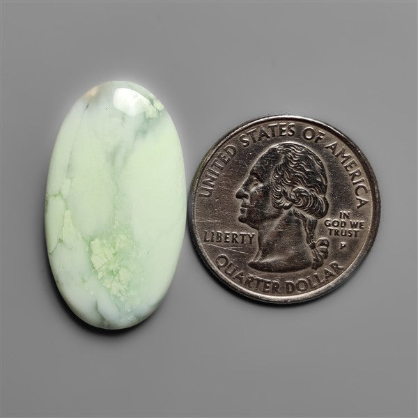 Citron Chrysoprase Cabochon