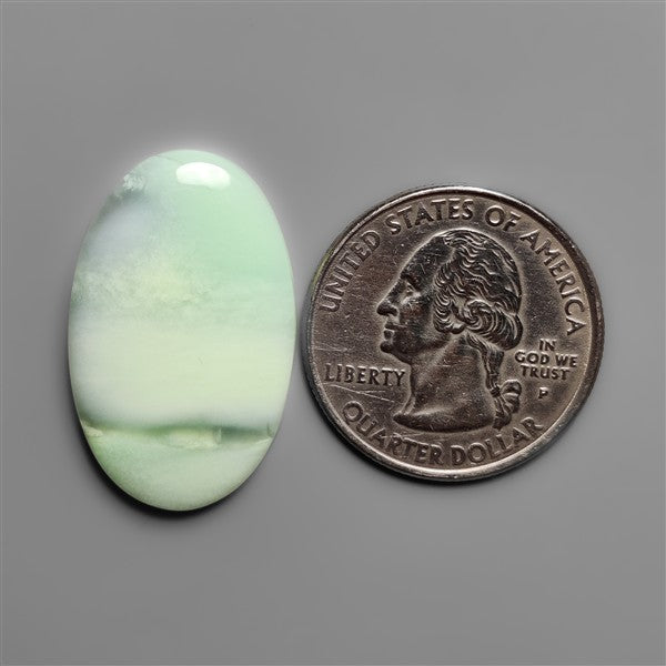 Citron Chrysoprase Cabochon