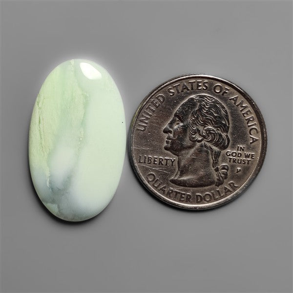 Citron Chrysoprase Cabochon