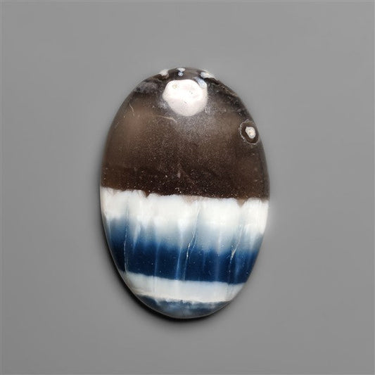 Owyhee Blue Opal Cabochon Bicolor