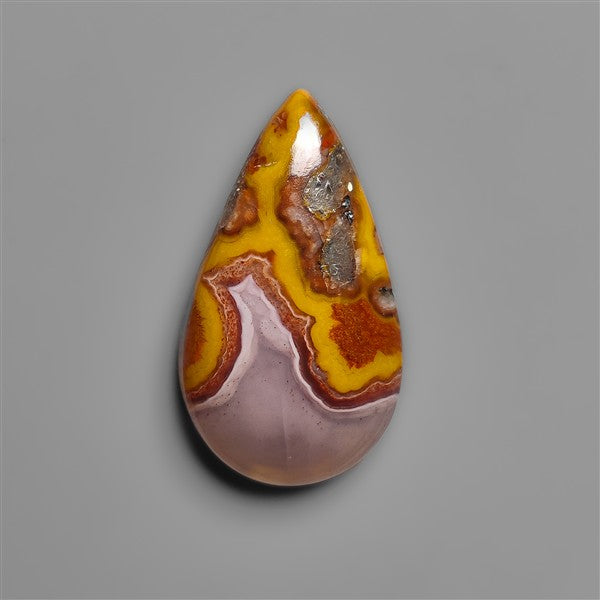 Moroccan Seam Agate Cabochon