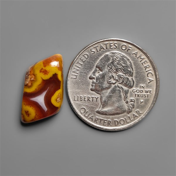 Moroccan Seam Agate Cabochon