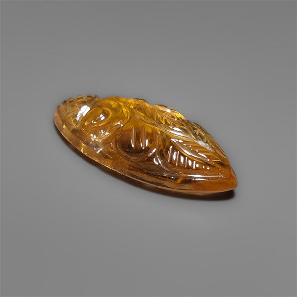 Citrine Mughal Carving
