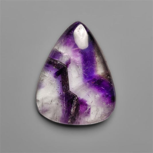 Amethyst In Quartz Cabochon