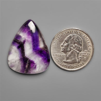 Amethyst In Quartz Cabochon
