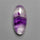 Amethyst In Quartz Cabochon