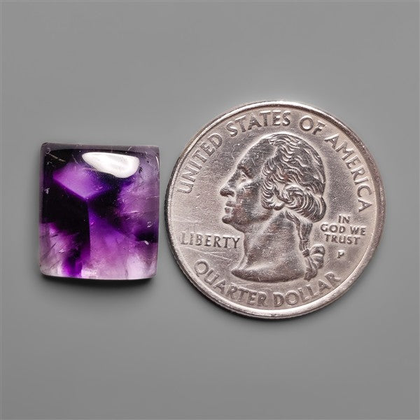 Trapiche Amethyst Cabochon