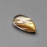 Golden Rutilated Quartz Cabochon