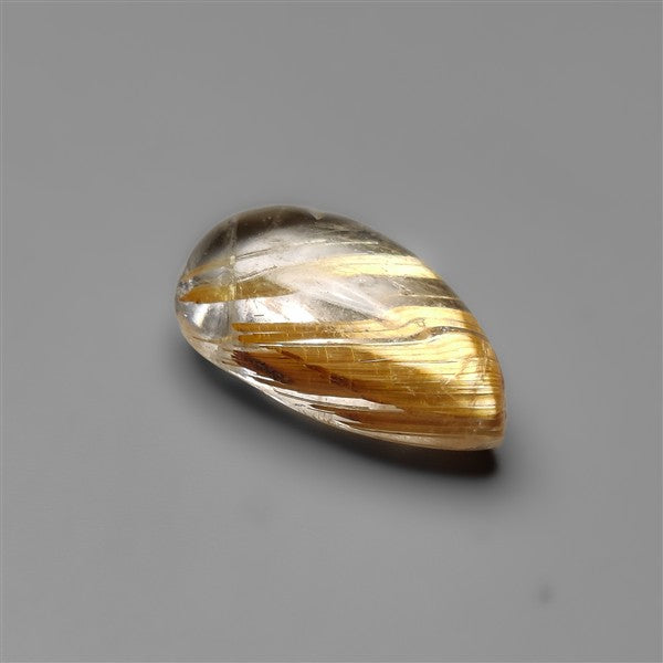 Golden Rutilated Quartz Cabochon