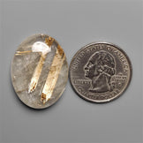 Golden Rutilated Quartz Cabochon
