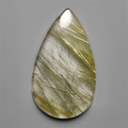 Green Rutilated Quartz Cabochon
